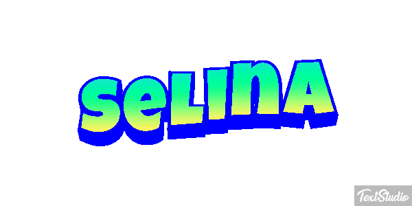 Selina Text effect
