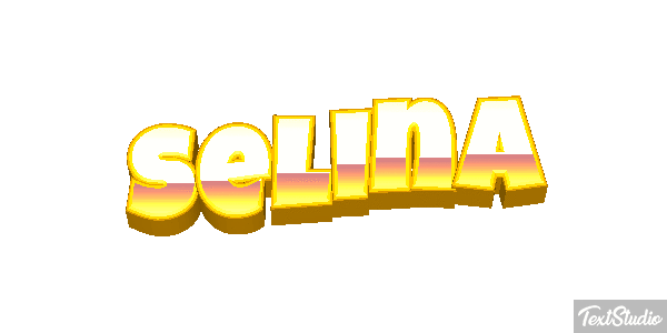 Selina Text effect