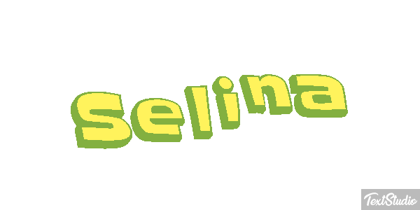 Selina Text effect