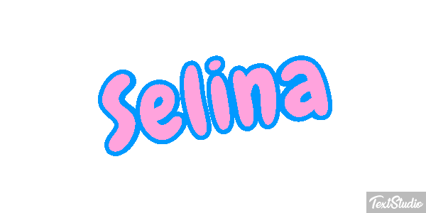 Selina Text effect