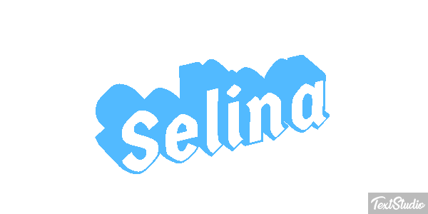 Selina Text effect