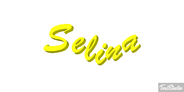 Selina Text effect
