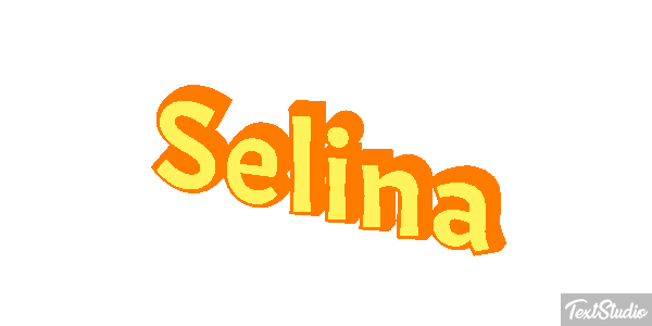 Selina Text effect