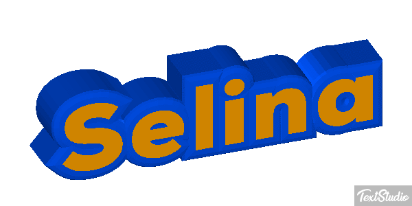 Selina Text effect