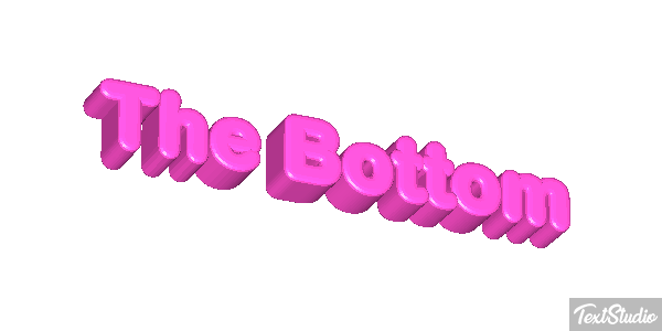 The Bottom Efekt tekstowy