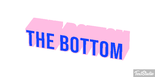 The Bottom Efekt tekstowy