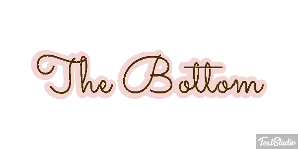 The Bottom Efekt tekstowy