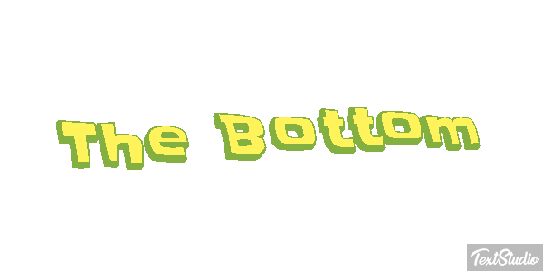 The Bottom Efekt tekstowy