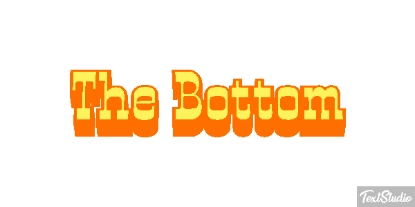The Bottom Efekt tekstowy
