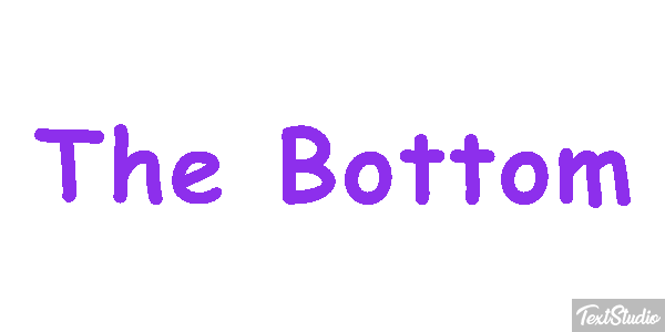 The Bottom Efekt tekstowy
