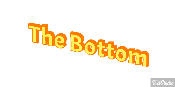 The Bottom Efekt tekstowy