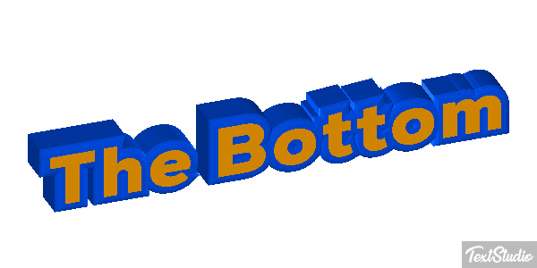 The Bottom Efekt tekstowy