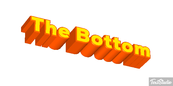 The Bottom Efekt tekstowy