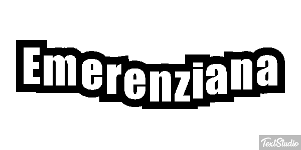Emerenziana Effetto testo