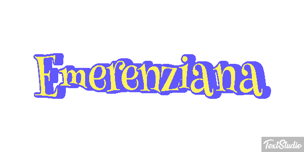Emerenziana Effetto testo