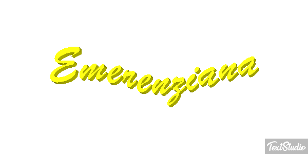 Emerenziana Effetto testo