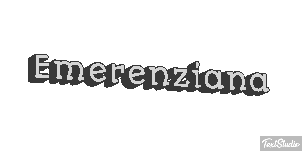 Emerenziana Effetto testo