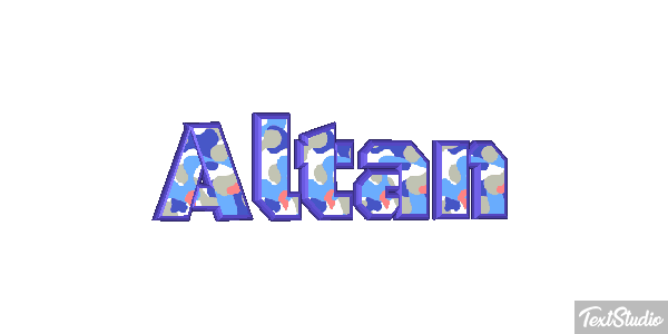 Altan Texteffekt