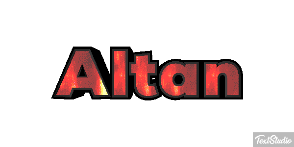Altan Texteffekt