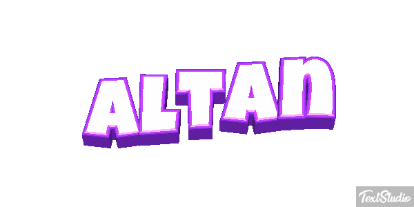Altan Texteffekt