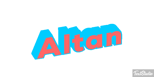 Altan Texteffekt