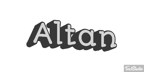 Altan Texteffekt
