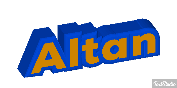 Altan Texteffekt