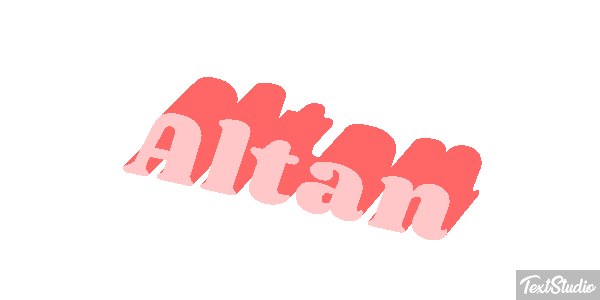 Altan Texteffekt