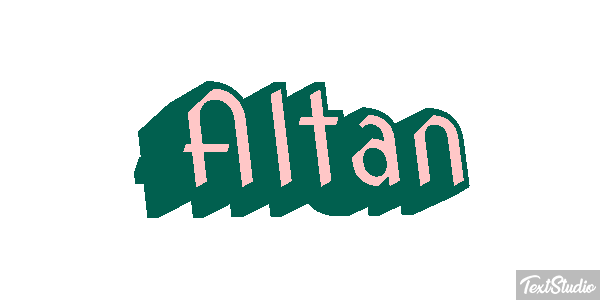 Altan Texteffekt