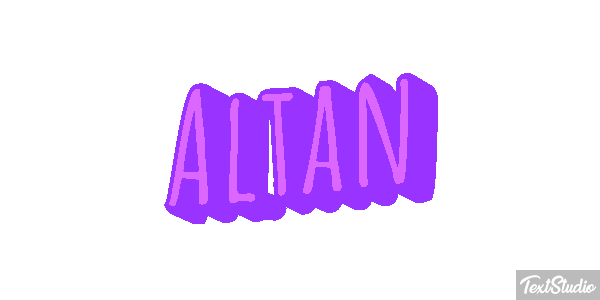 Altan Texteffekt