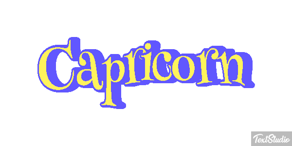 Capricorn テキスト効果