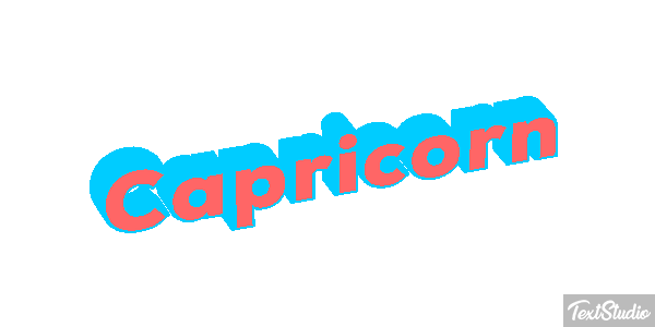 Capricorn テキスト効果