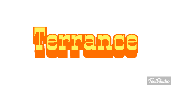 Terrance Text effect