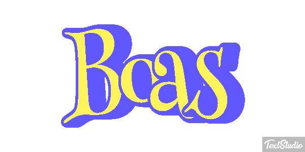 Boas Text effect