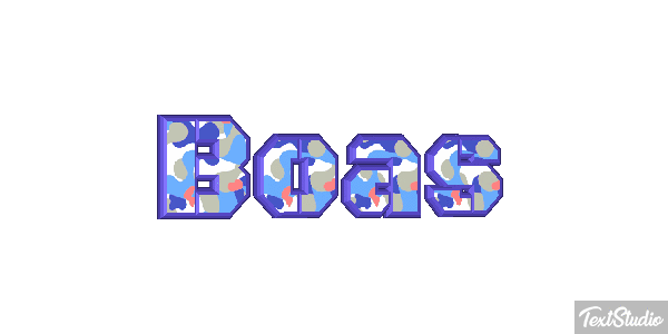 Boas Text effect
