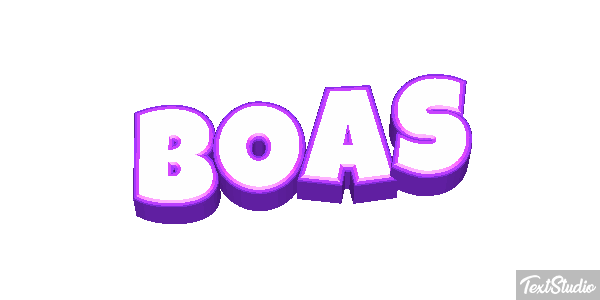 Boas Text effect