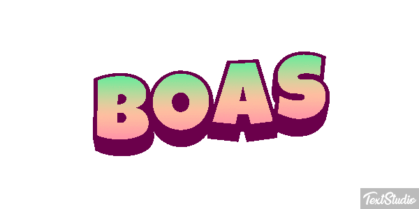 Boas Text effect