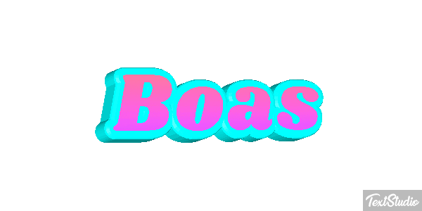 Boas Text effect