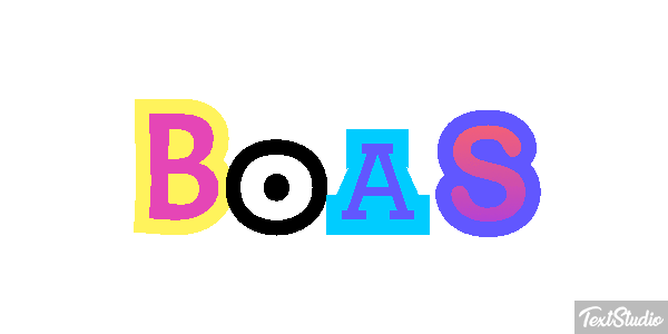 Boas Text effect