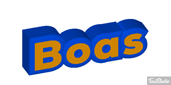 Boas Text effect