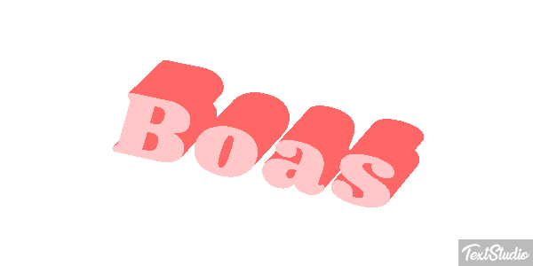 Boas Text effect