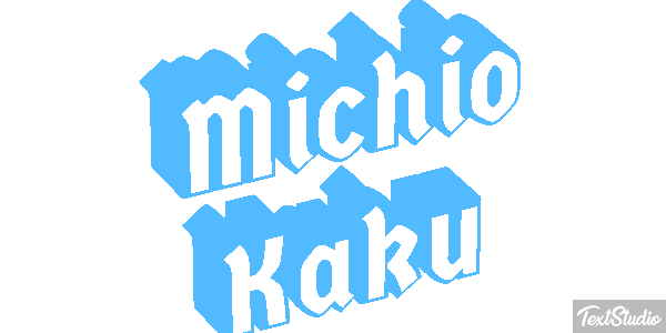 Michio Kaku Effet de texte