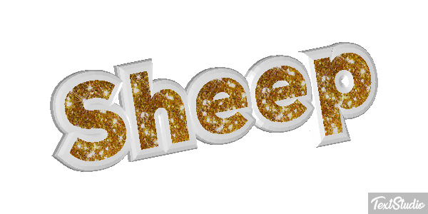 Sheep Text effect