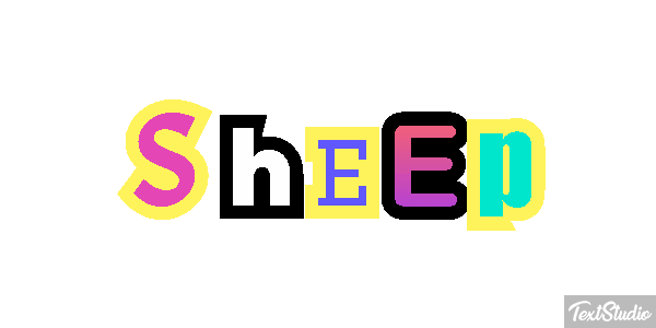 Sheep Text effect