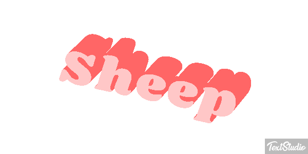 Sheep Text effect