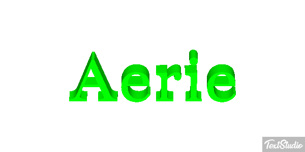 Aerie Effetto testo