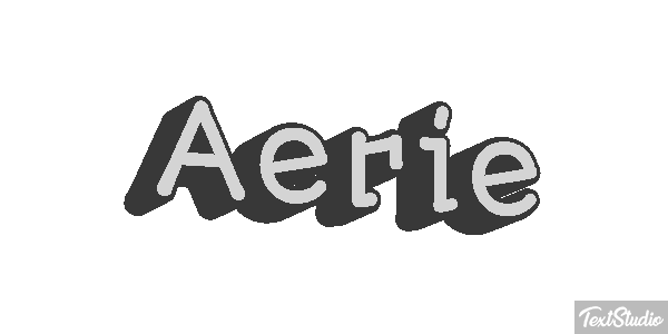 Aerie Effetto testo