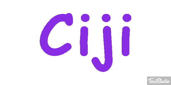 Ciji Effet de texte