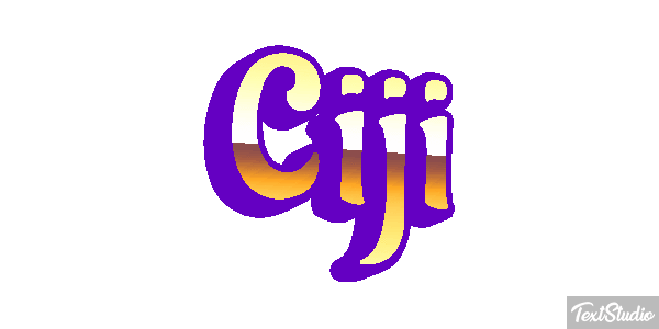 Ciji Effet de texte