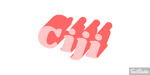 Ciji Effet de texte
